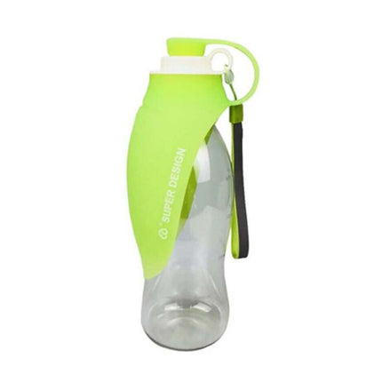 580mL Puppy Dog Cat Pet Water Bottle Cup Drinking Outdoor Travel Portable Feeder