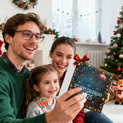 2025 Pendant Toy Advent Calendar - Xmas Gift, 24 Day Christmas Countdown