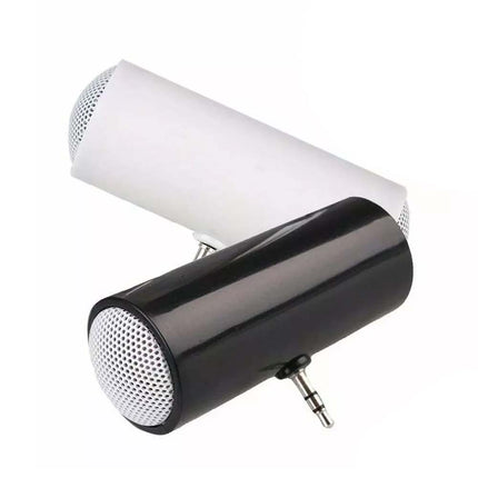 2X Mini Portable Speaker, 3.5mm Aux Line-in, Compatible with Tablets & Smartphones