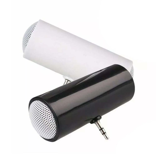 2X Mini Portable Speaker, 3.5mm Aux Line-in, Compatible with Tablets & Smartphones