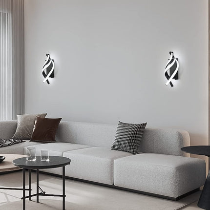 Modern 28W Indoor LED Wall Light Wall Lamp Bed Room 3 Light Dimmable 2500LM