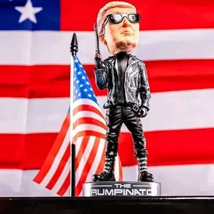 7"Donald Trump Bobblehead The Trumpinator Maga Patriot Collectable US Figure