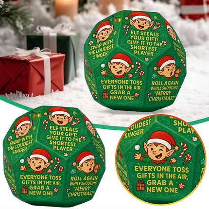 2x Hilarious Gift Exchange Dice Game – The Ultimate Christmas Party Game & Clever Stocking Stuffer Idea