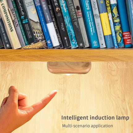 Motion Sensor 6 LED Night Light Battery Powered Indoor Closet Cabinet Wall Lamp