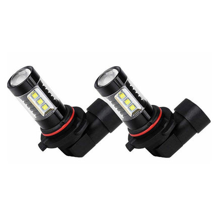 2PC 9006 HB4 LED Car Fog Light Headlight Bulb Lamps 6500K White