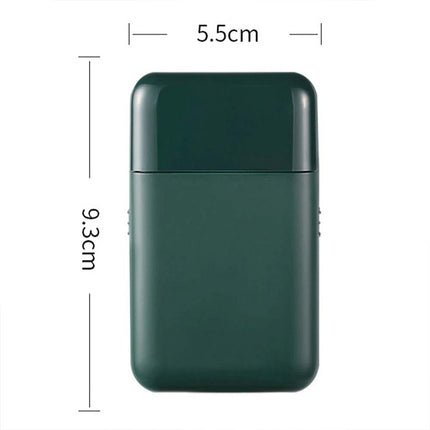USB Rechargeable Mini Electric Shaver, Pocket Sized Portable Razor for Men