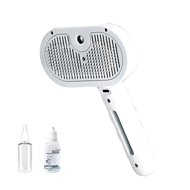 Pet Water Spray Grooming Brush, Anti‑Shedding Pin Comb for Dogs & Cats