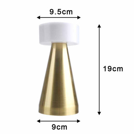 Touch Led Table Lamp Rechargeable Desk Lamp Night Light For Restaurant Hotel Bar