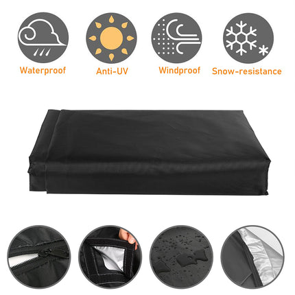 Heavy Duty IBC Water Tank Cover Waterproof For 1000L Container Sun UV Protective