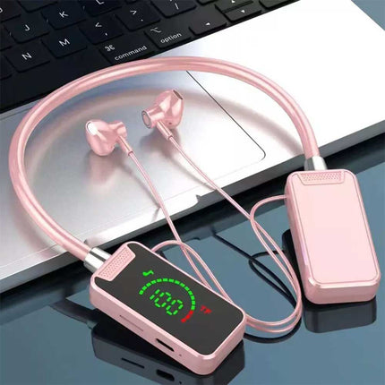 Wireless Bluetooth Neckband in ear karaoke Monitoring Headphones Living Headset
