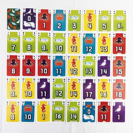 Fishing Game Trick-taking Deck-building Family Board Game English Card Game
