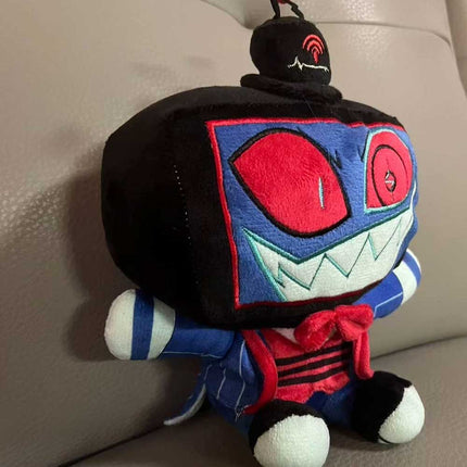 25cm Blue Robot Plush Toy - Quirky Styled Soft Doll