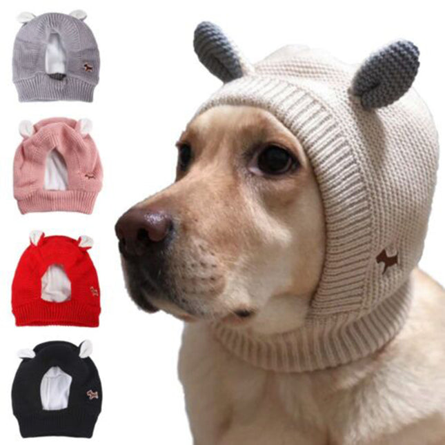 Relief Winter Pet Ears Covers Warm Puppy Cap Warm Earmuffs Dog Ear Muffs