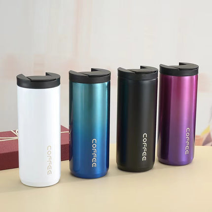 550ml Thermal Travel Coffee Mug Cup Hot Warm Insulated Drinks Thermal Thermos Flask