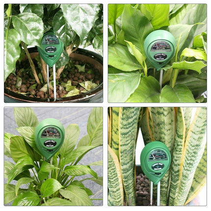 3 in 1 Soil PH Tester Moisture Sunlight Light Test Meter for Garden Plant Lawn