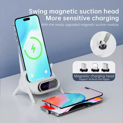 15W Fast Wireless Charger Stand Dock For  iPhone Samsung Android Phone