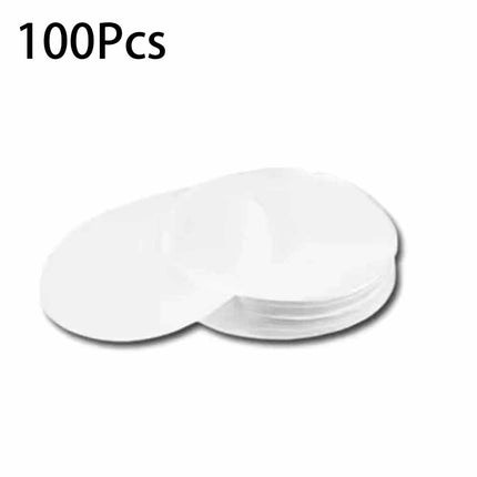 100 Pcs Non-Stick Wax Discs 12cm Round Hamburger Patty Wax Papers