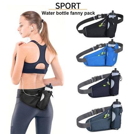 Sport Hydration Belt Bag Portable Breathable Outdoor Running Water Bottle Holder