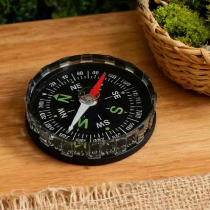 Portable Pocket Survival Compass 2 Pack, Outdoor Camping Hiking Navigation Tool