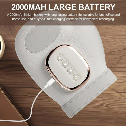 Cordless Hand Massager with Heat and Compression, for Arthritis and Carpal Tunnel Relief, Ideal for Hand Fatigue and Joint Discomfort