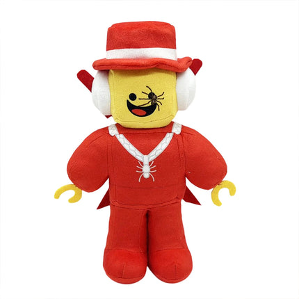 Red with Sword Plush Toy – Soft & Funny Cartoon Doll, Cute Collectible Plush Figure