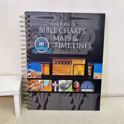 Full Color Bible Charts Maps & Biblical Timelines | Complete Bible Study Reference Handbook