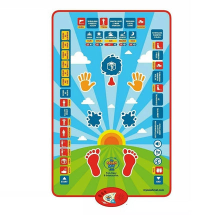 Salah Mat-Interactive Educational Prayer Mat-Muslim Islamic My Dua Quran Kids