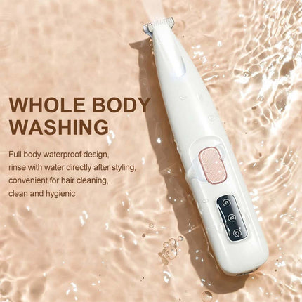 Professional Cordless Pet Clippers - Silent Dog Hair Trimmer & Grooming Shaver Set with Free Replacement Blades