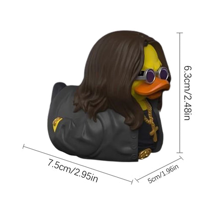 Min Resin Duck Statue OSBOURNE Collectible Duck Figure JEEP 7.5x5x6.3cm