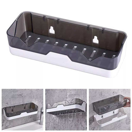 Self Adhesive Bathroom Shower Caddy Shelf Rack Storage Organiser & Wall Sticker