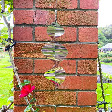 Helix 3D Wind Spinner Metal Outdoor Yard Garden Spinners Hanging Decor Ornaments