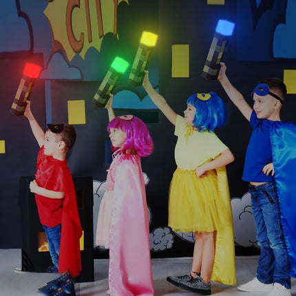 Mine Mini World craft Game Torch Lamp Led Night Light Home Decors USB Rechargeable Kids Gift