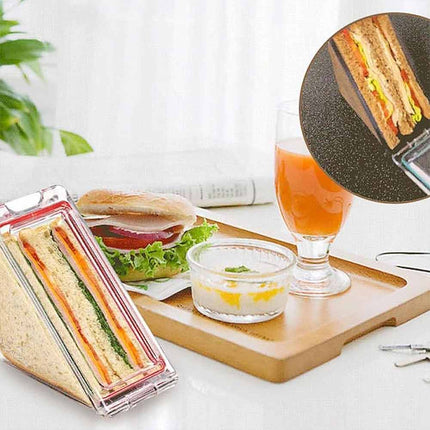 Triangle Sandwich Container Reusable Washable Sandwich Box Clear Sandwich Boxes