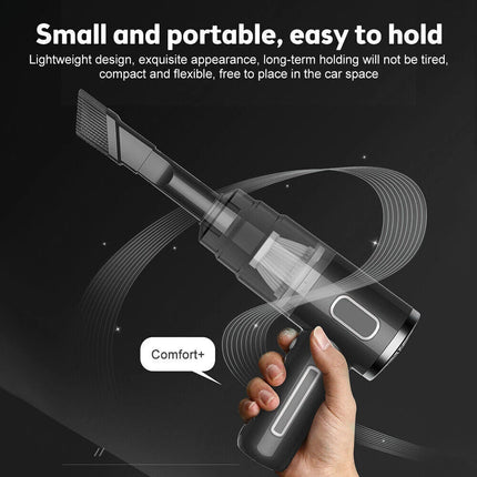 120W Cordless Handheld Vacuum Cleaner Kit Small Mini Portable Car Auto Home Wireless