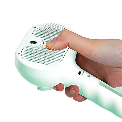 Pet Water Spray Grooming Brush, Anti‑Shedding Pin Comb for Dogs & Cats