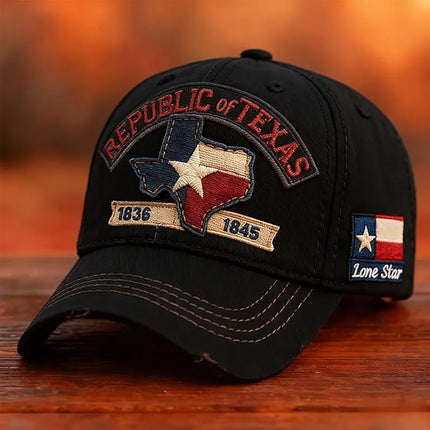 Lone Star Legacy Outdoor Sun Protection Embroidered Baseball Cap