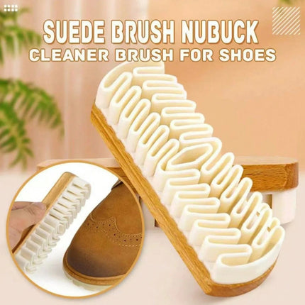 1/2Pack SUEDE CLEANER BRUSH SHOE CARE CLEANER RESTORER SMART BOOTS SHOES JUMP