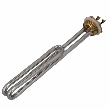 2000W AC 220V Stainless Steel Heating Element Electrical Water Heater Tube 1"BSP