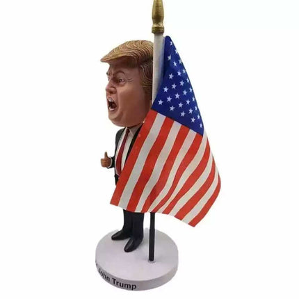 Donald Trump "Keep Fighting" Bobblehead Trumpinator Fight MAGA Patriot Figure