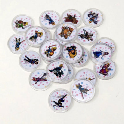 25pcs/set for Zelda Breath of the Wild Amiibo coin cards NFC Tag Switch Collections