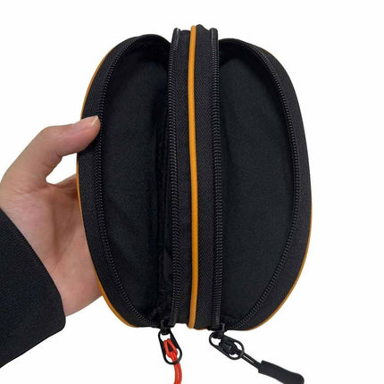 Double Layer Sunglasses Case, Waterproof Portable Travel Glasses Organizer Bag