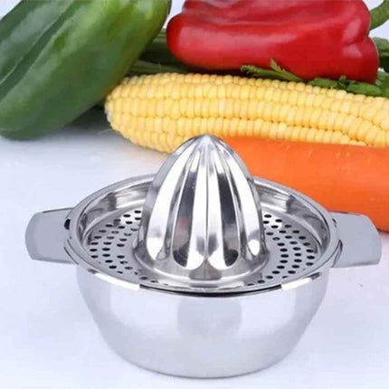 304 Stainless Steel Hand Press Juicer Portable Lemon Orange Fruit Squeezing Tool