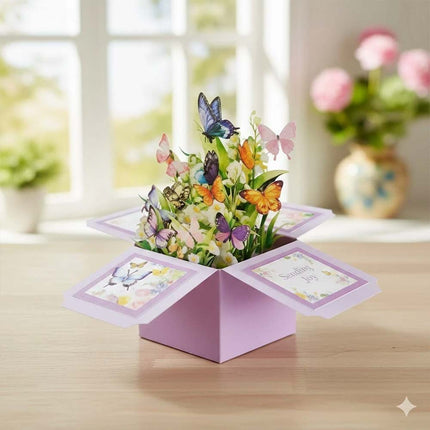 3D Pop Up Birthday Card | Thoughtful Greeting Card for Mum, Wife, Daughter & Niece