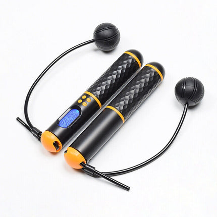 Jump Rope Speed Digital Wireless Cordless Skipping Fitness With Calorie Counter