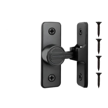 Barn Door Lock Heavy Duty Sliding Barn Door Latch Lock 90 Degree Gate Latch