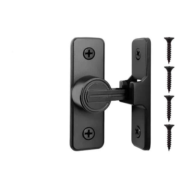 Barn Door Lock Heavy Duty Sliding Barn Door Latch Lock 90 Degree Gate Latch