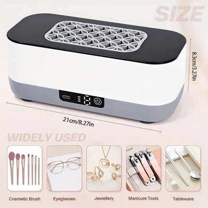 Rechargeable Ultrasonic Cleaner Machine for Jewellery Watch Portable Cleaning Device