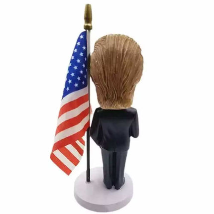 Donald Trump "Keep Fighting" Bobblehead Trumpinator Fight MAGA Patriot Figure