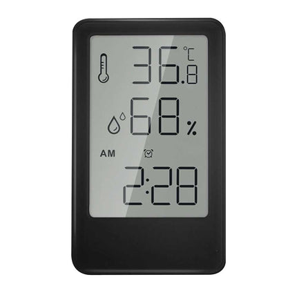 Digital Humidity Indoor Hygrometer Thermometer Temperature Meter Alarm Clock