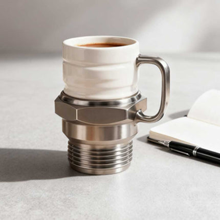 Creative Engine Spark Plug Design Mug – Fun Novelty Coffee Cup